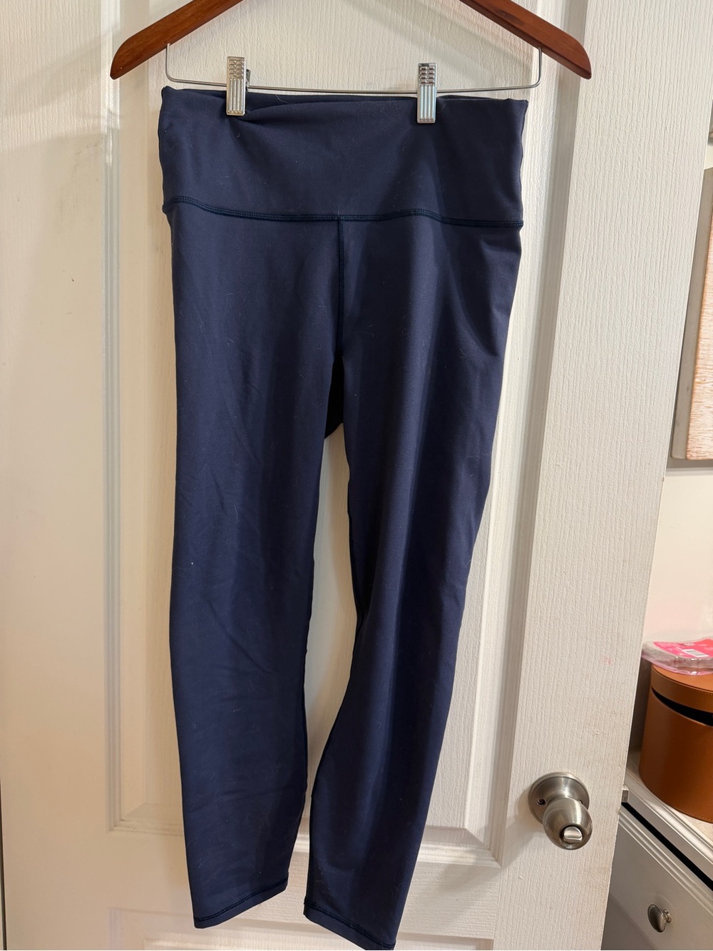 Fabletics Navy High-Waist Leggings